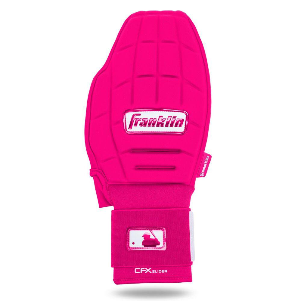 Luva deslizante Franklin Sports CFX PRT Optic Pink Youth