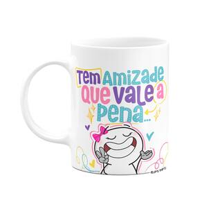 Caneca Funny Amizade - Tem amizade que vale a pena