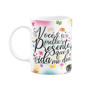 Caneca Amizade - Você é o melhor presente que a vida me deu
