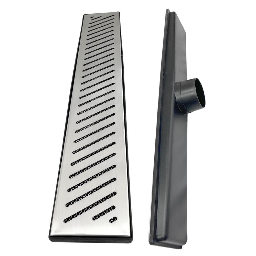 Ralo 15x80 Inox 304 Saída Baixa 100mm Anti Cheiro Sifonado e Tela Anti Insetos