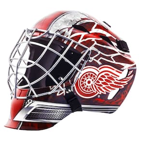Máscara facial de goleiro Franklin Sports Detroit Red Wings NHL