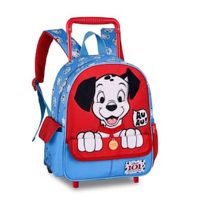 Mochila Carrinho 101 Dálmatas Bolsa Escolar Cachorrinhos Inf