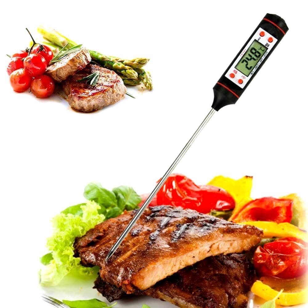 Termômetro Culinário Digital Cozimento Legumes E Verduras