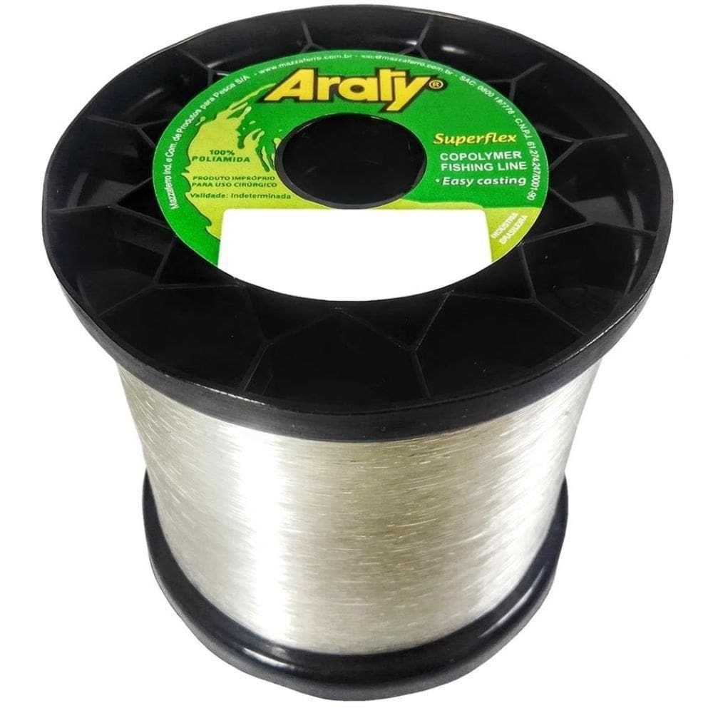Linha Araty Superflex para Pesca Branca 0,50mm 250g