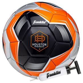 Bola de futebol Franklin Sports MLS Houston Dynamo Tamanho 5