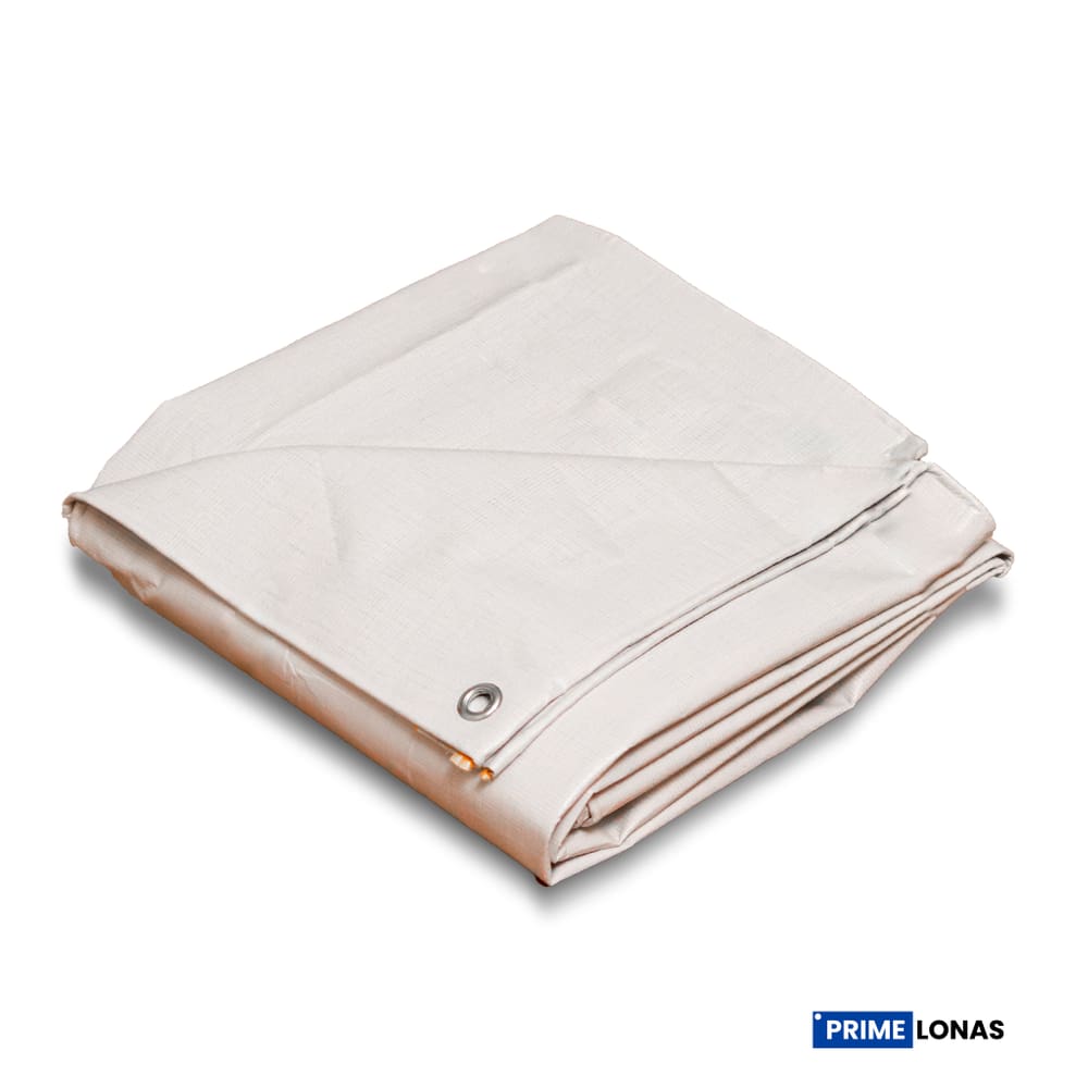 Lona multiuso Impermeável 310 6x8 Branca - Primelonas SK