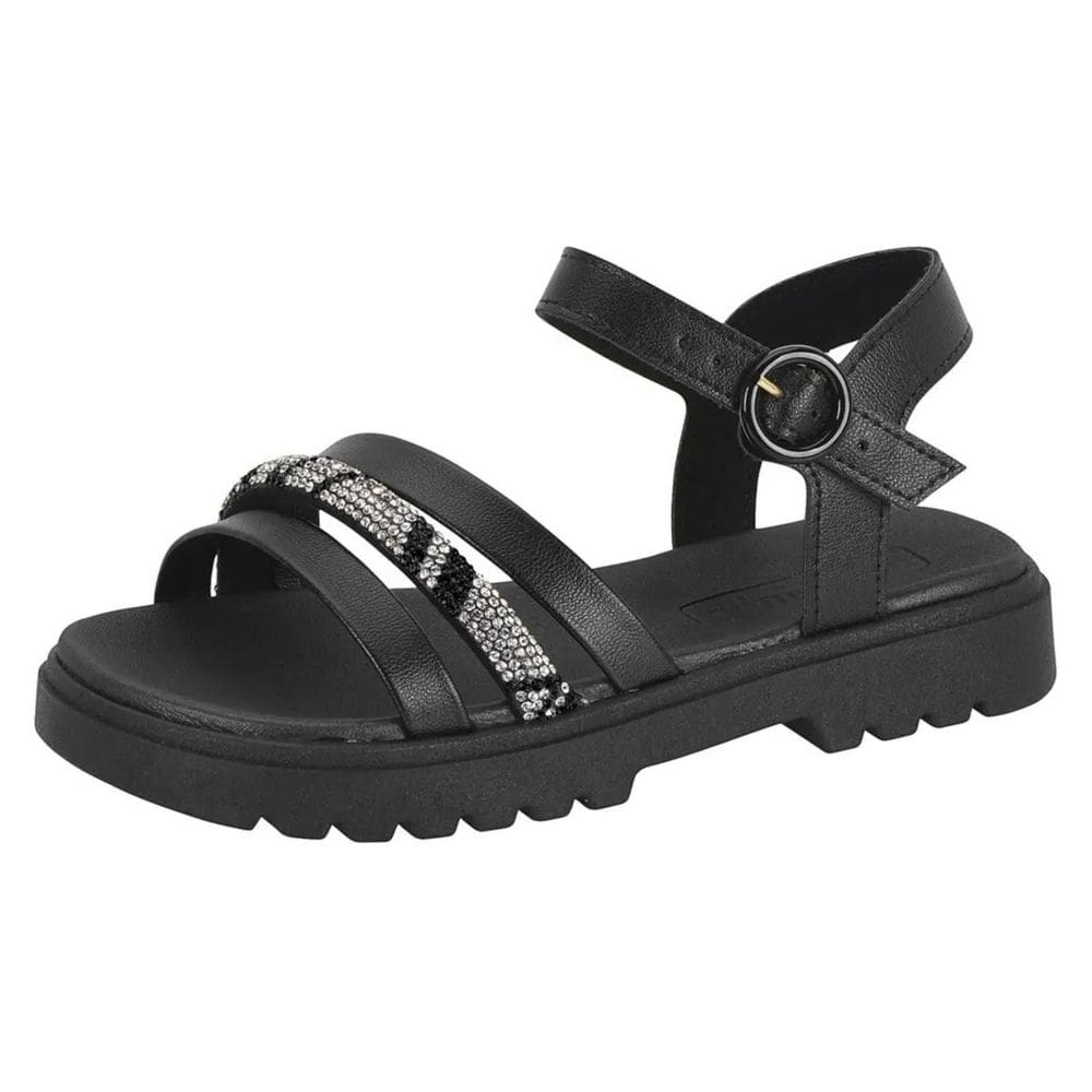 Sandália Infantil Menina Strass Moderna Conforto Molekinha