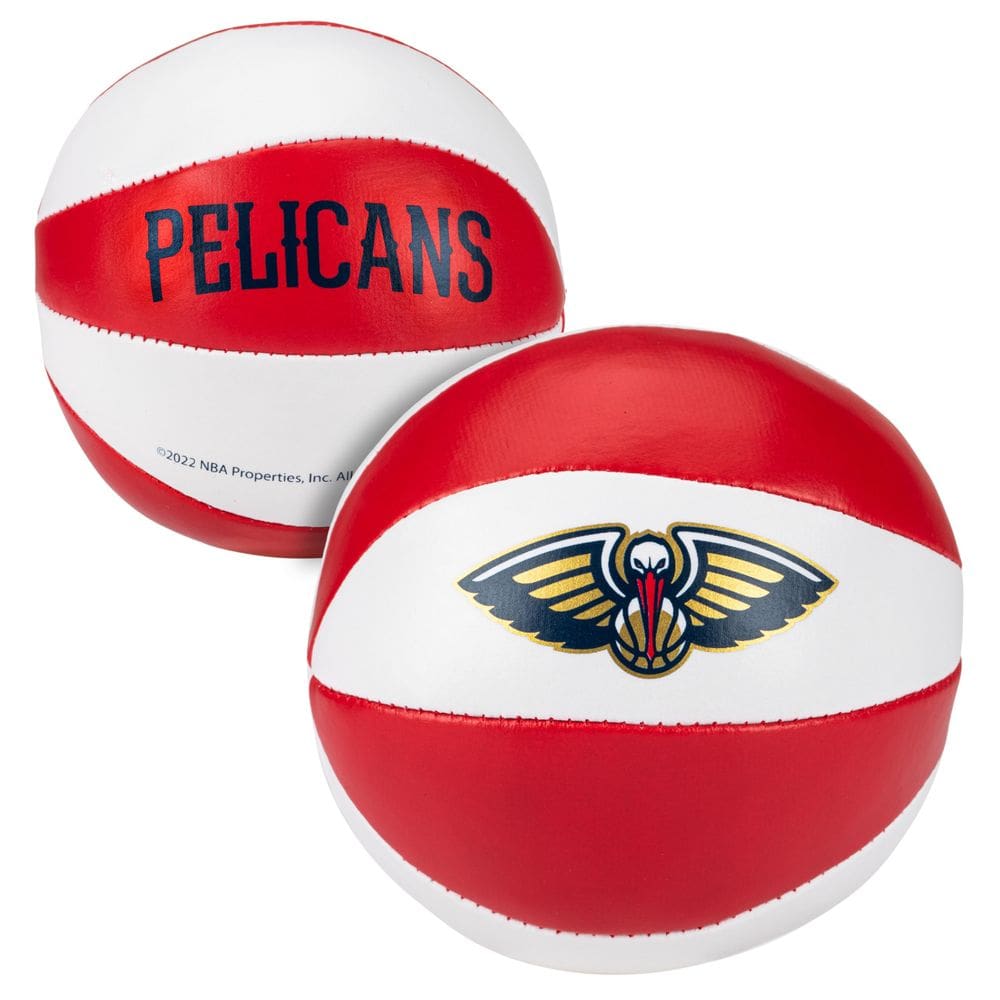 Bolas de basquete de brinquedo Franklin Sports NBA New Orleans Pelicans 2 P