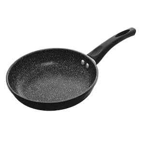 Frigideira de Indução em Alumínio com Revestimento Cerâmico Granilite Preta 24cm 5215 - Lyor