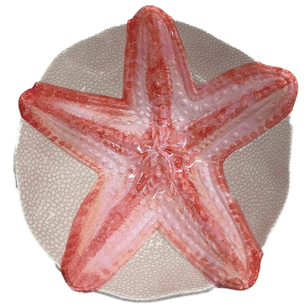 Bowl Melamina Estrela do Mar Rosa 50080 - EntreCasa