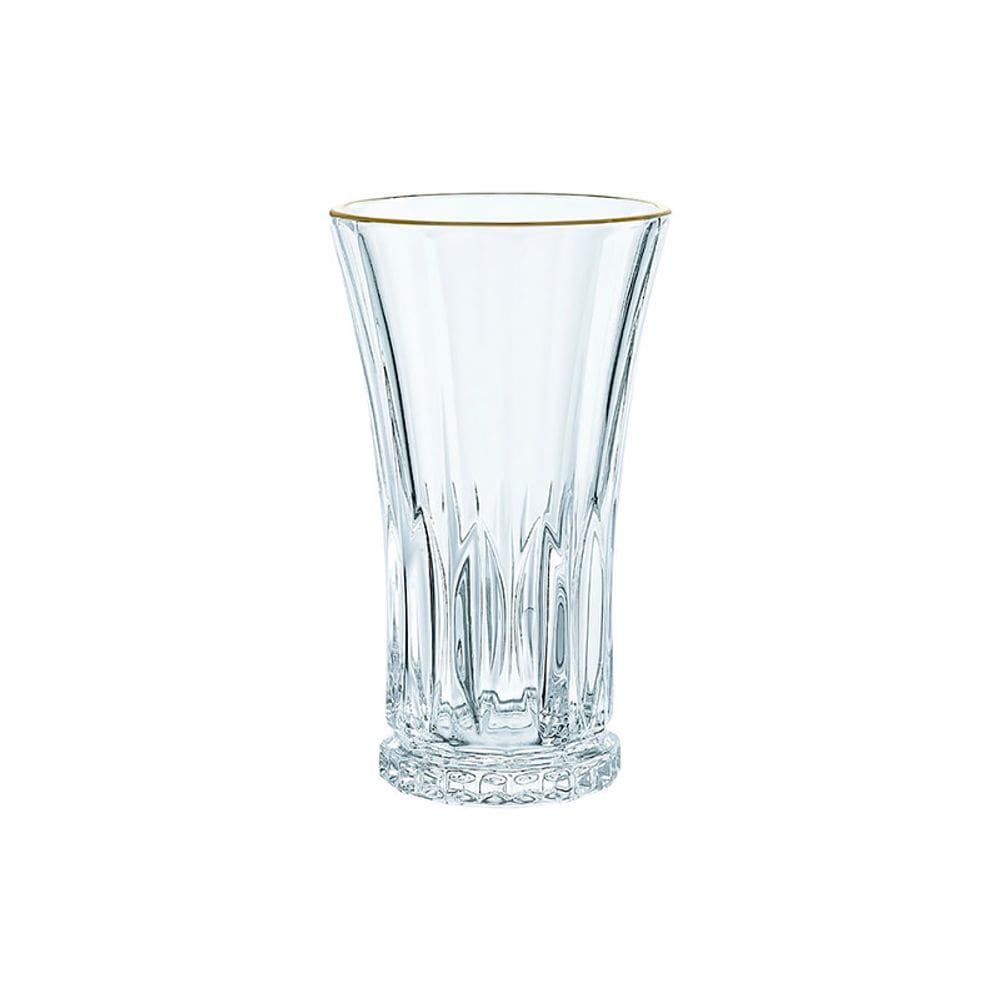 Conjunto 6 Copos Glacial com Borda Dourada Linha Premium 265ml CPLG-042GD - Hauskraft