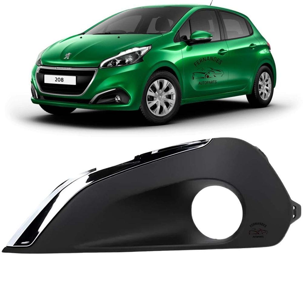 Grade Moldura Farol Milha Esquerdo Peugeot