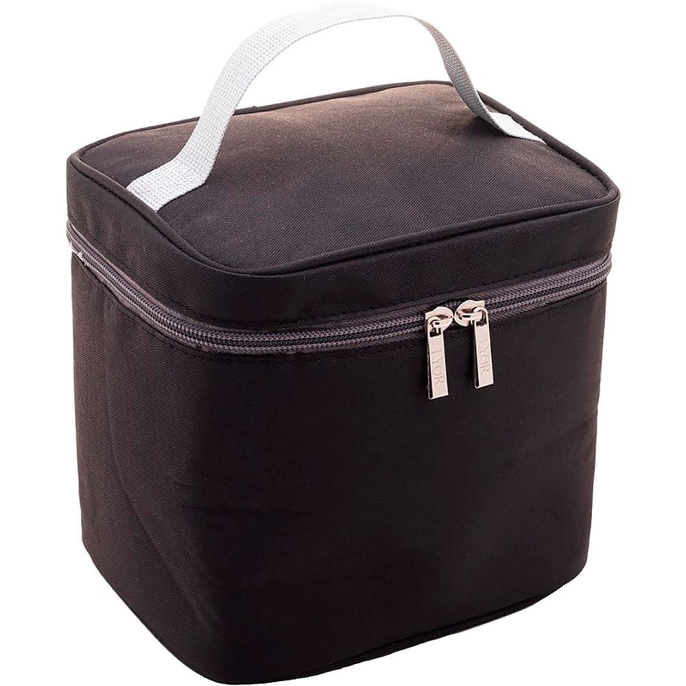 Bolsa Térmica de Poliéster Easy Life Preta 17x17x13cm 2975 - Lyor
