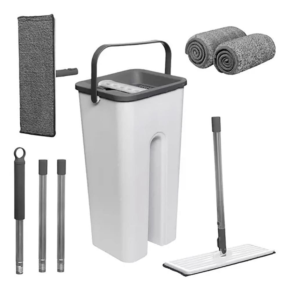 Mop Lava e Seca Ergonômico com Balde 5 Litros LIMP011- Hauskraft