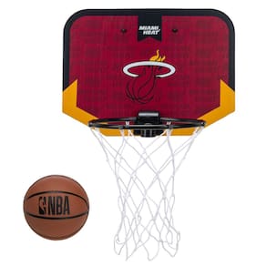 Mini cesta de basquete Franklin Sports NBA Miami Heat Kids