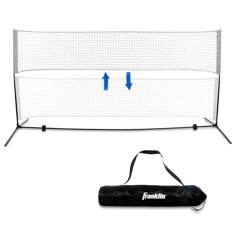 Rede esportiva Franklin Sports portátil ajustável de 10 pés de largura