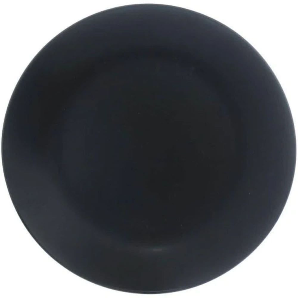Prato Raso 27cm Charlotte Preto em Cerâmica PCLN216PT - Hauskraft