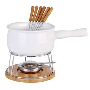 Conjunto de Fondue em Cerâmica 11 pçs CA12361 - Imporiente