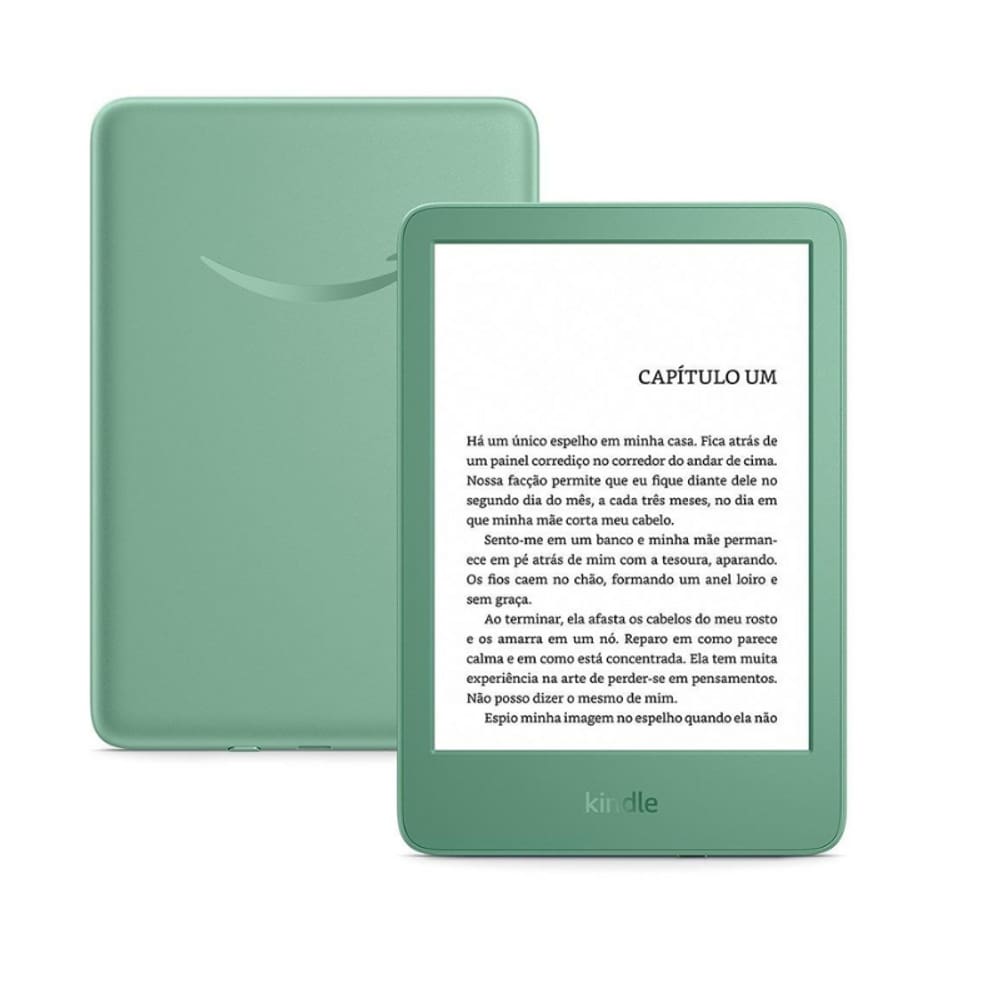 Kindle 11ª geração 2024 6” 16GB Tela Antirreflexo Bateria De Longa Duração Verde - B0CP31QS6R