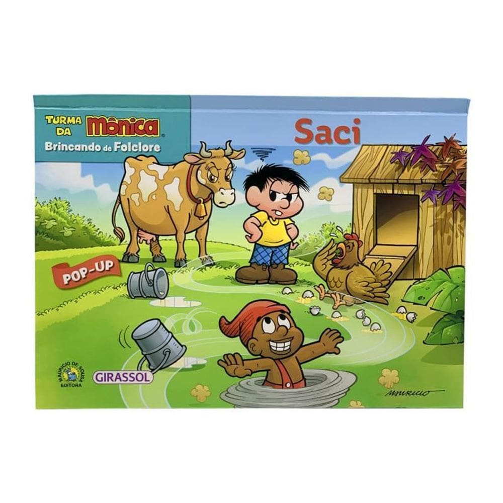 Turma Da Mônica Brincando De Folclore Saci