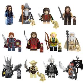 Kit 12 Bonecos Senhor Dos Aneis Blocos De Montar