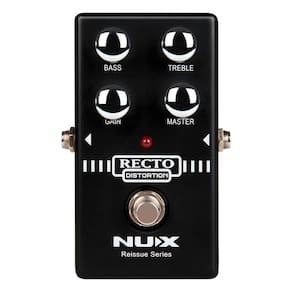 Pedal Distorção e PreAmp NUX Recto Distortion