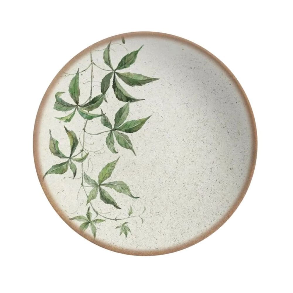 Prato Fundo Coup Tropical Leaves Plus 25cm 7584-202 - Alleanza