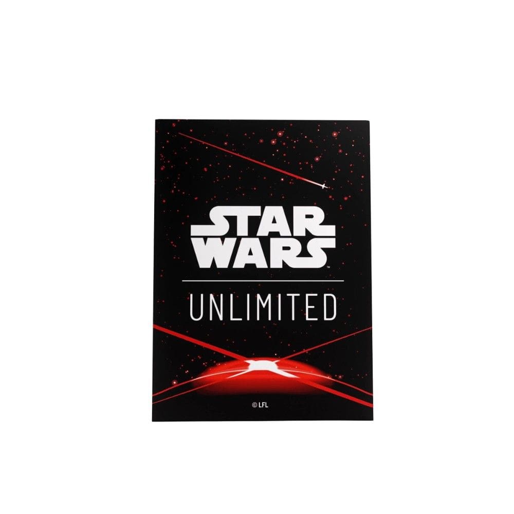 Star Wars Unlimited Double Sleeving Pack Gray 66 x 92mm e 69 x 94mm (2x60 Sleeves) Gamegenic