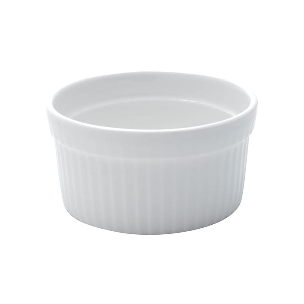 Ramequim de Porcelana Classic Branca 8,5x5cm 6754 - Lyor