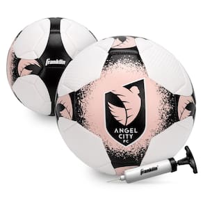 Bola de futebol Franklin Sports Angel City FC NWSL Tamanho 5