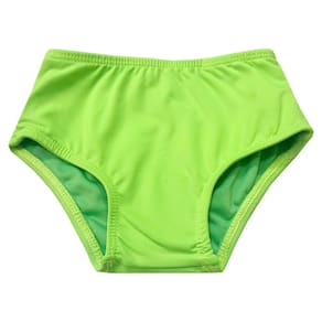Biquíni Bebê e Infantil Calcinha Avulsa Verde Limão Cecí