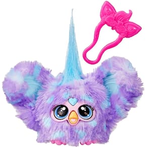 Brinquedo de pelúcia eletrônico Furby Furblets Groo-Vee Purple 6+