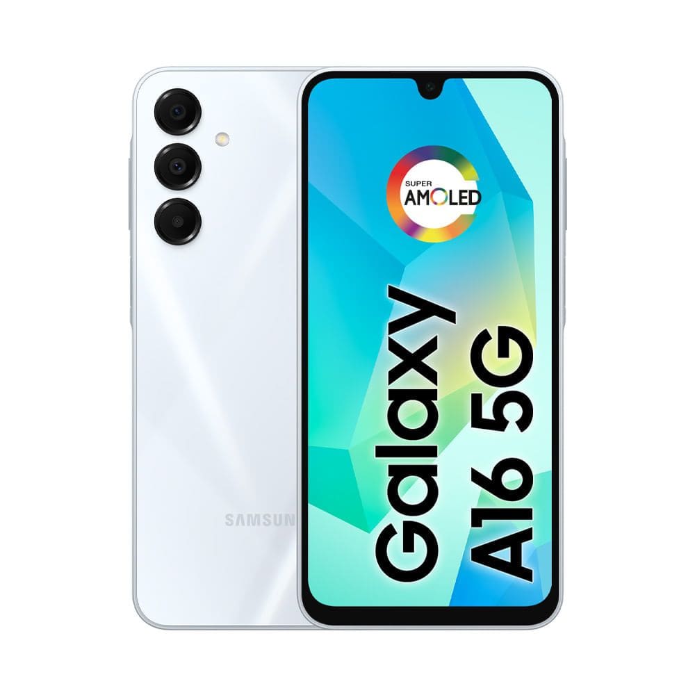 Celular Samsung Galaxy A16 5G, 128GB + 4GB RAM, Câmera de até 50MP, Tela 6.7&quot;, NFC, IP54, Bateria 5000 mAh Cinza