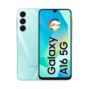 Celular Samsung Galaxy A16 5G, 256GB + 8GB RAM, Câmera de até 50MP, Tela 6.7", NFC, IP54, Bateria 5000 mAh Verde Claro