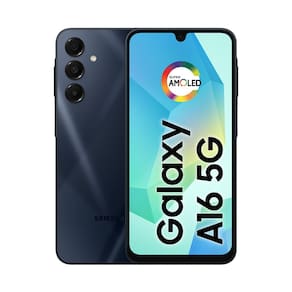 Celular Samsung Galaxy A16 5G, 256GB + 8GB RAM, Câmera de até 50MP, Tela 6.7", NFC, IP54, Bateria 5000 mAh Azul Escuro
