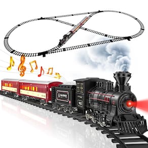 Conjunto de trem Hot Bee Metal com trilhos de luxo para crianças de 3 anos ou mais
