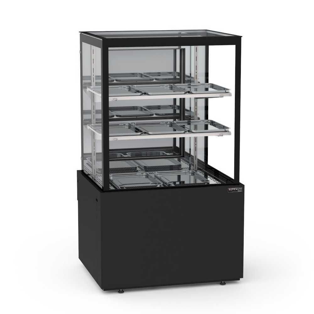Vitrine Estufa 75 cm 2 Prateleiras Titanium Premium VTPRQ750 2P 220V - Refrimate