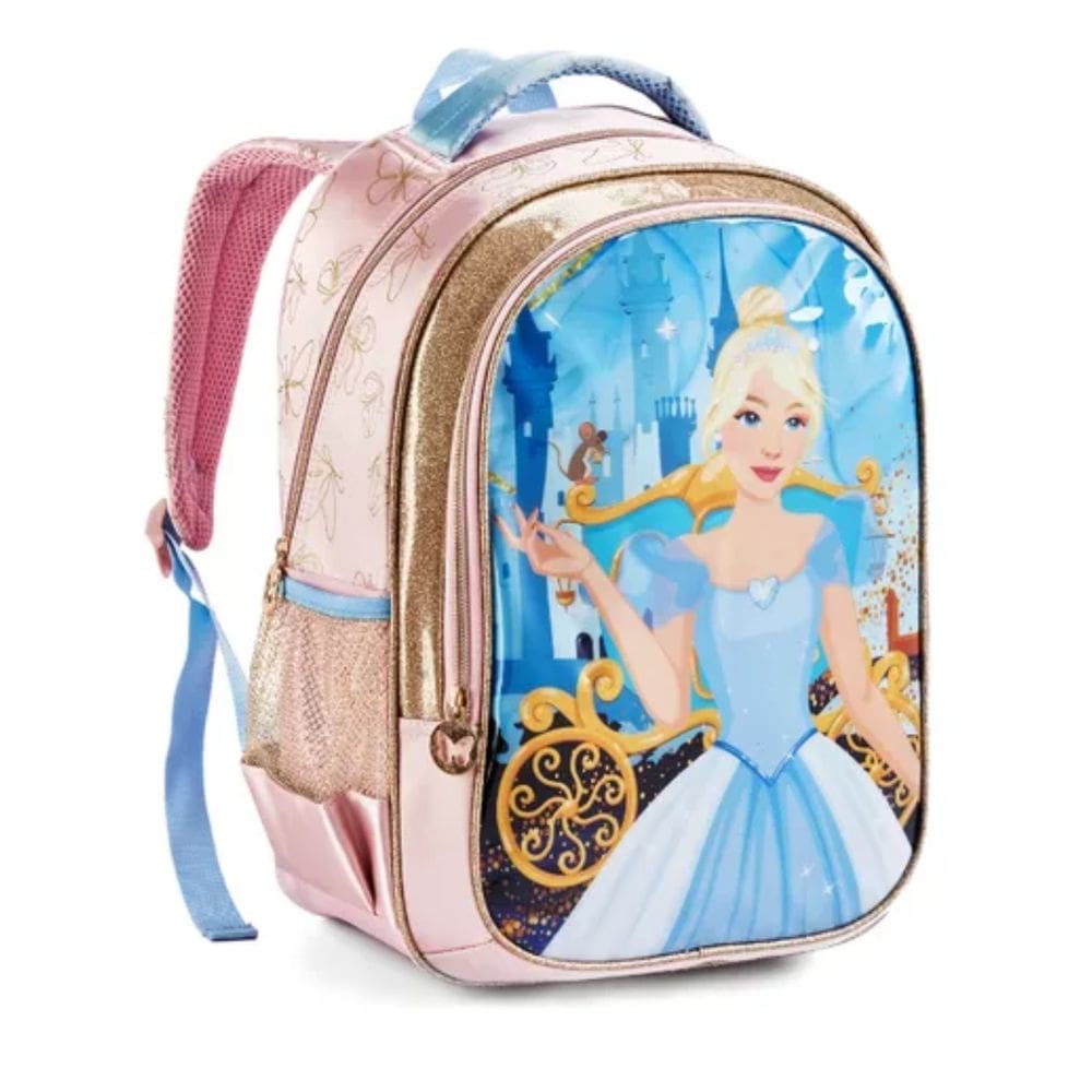 Mochila Costas Escolar Infantil Menina Creche  Princesa DL1454