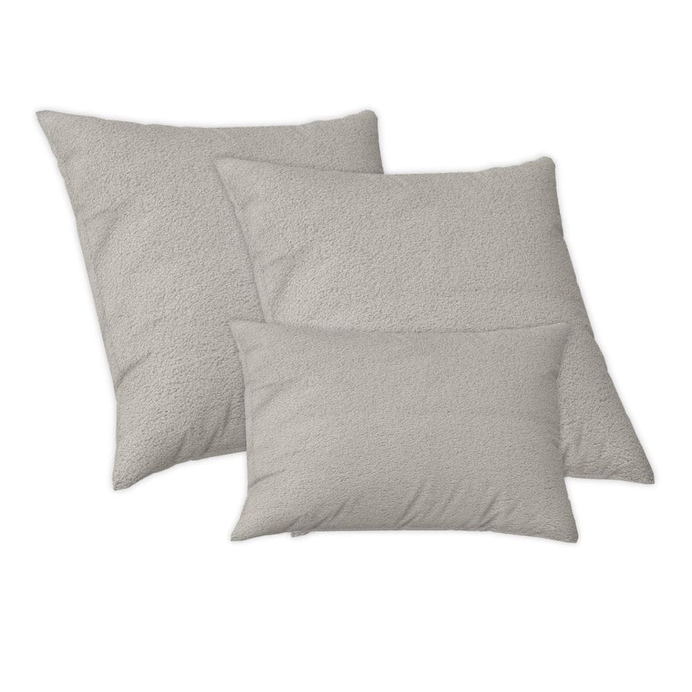 2 Capas De Almofadas 50x50 + 1 Capa 30x50cm Capri Areia