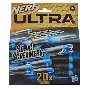 Pacote de recarga de dardos Nerf Ultra Sonic Screamers 20-Dart