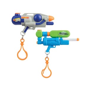 Pacote com 2 jateadores de água NERF Super Soaker Nano Soakers