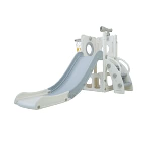 Playground Freso Baby Mini Mundo Grey 4x1 com Escorregador