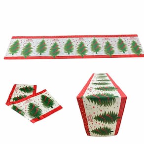 Caminho de Mesa Passadeira Toalha Natal Natalino Trilho Mesa de Jantar Decoraçao Arvore Festa Reuniao Celebraçao Confraternizaçao