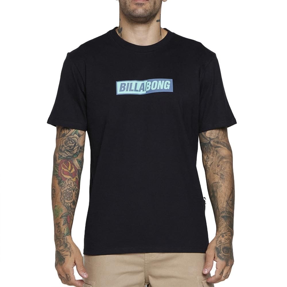 Camiseta Billabong Nightmare SM25 Masculina Preto