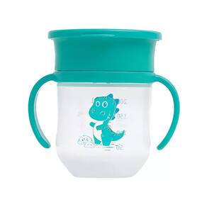 Copo de Treinamento 360º 200ml +6m Verde Petit Piá