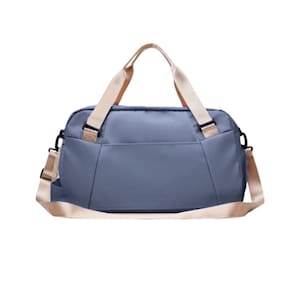 Bolsa Mala Grande Com Alça Academia Esportiva Viagem Piscina Ideal Para Viagens Porta Sapatos Azul