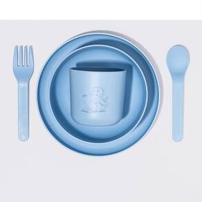 Kit Alimentação 5peças +12m Azul Petit Piá