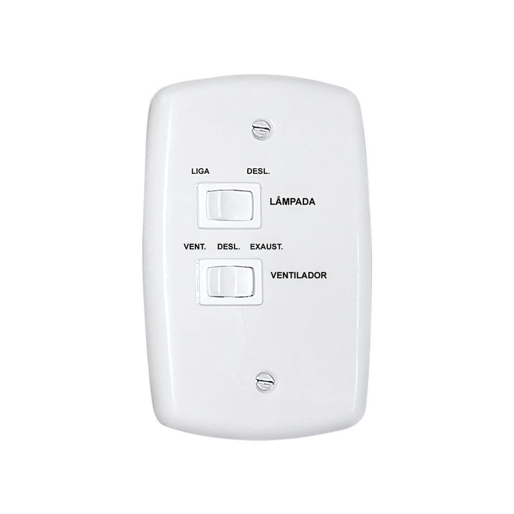 Chave De Reversão Venti-Delta Bivolt Branco Bivolt 99-0088