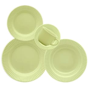 Aparelho de Jantar 30 Peças Canelé Verde Oxford