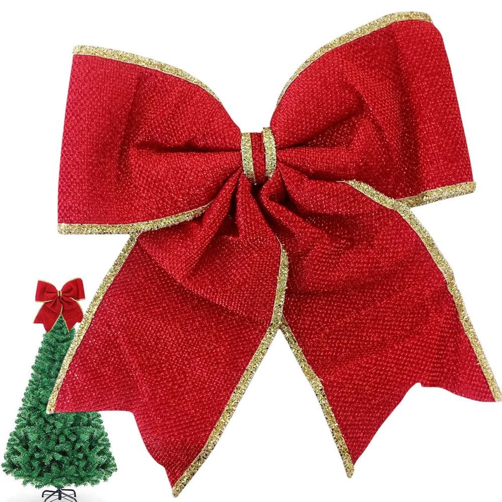 Laço Natal Grande Natalino Decoraçao Arvore Janela Porta Casa Loja Pendurar Ornamentaçao Fim De Ano Evento